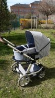 abc design Kombi Kinderwagen Turbo 4 grau Sachsen-Anhalt - Halle Vorschau