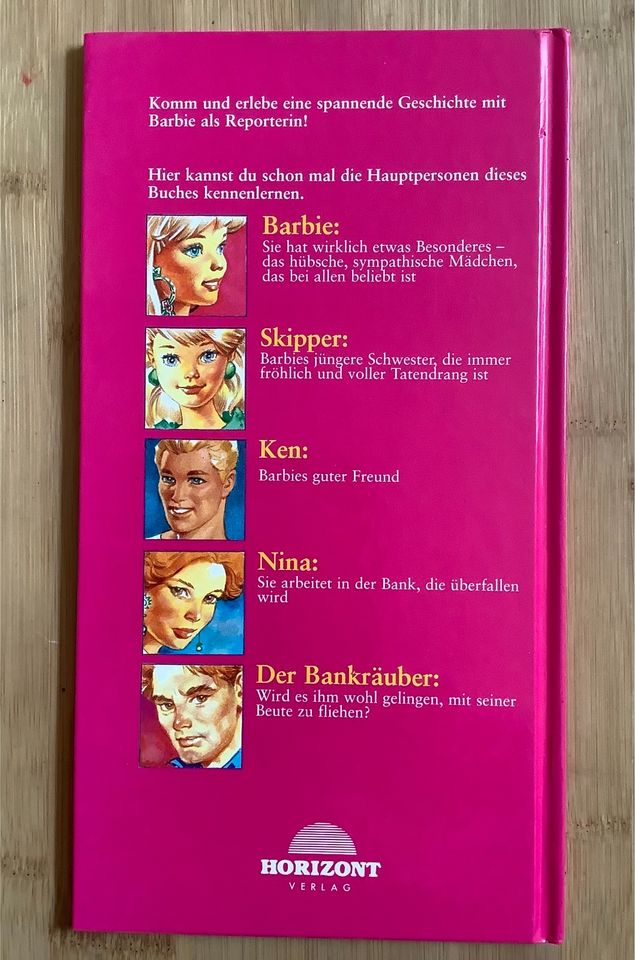 Barbie als Reporterin Bilderbuch 1995 sauber& gepflegt! in Berlin