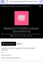 Gesucht / Limbach / Mama geht tanzen Tickets Sachsen - Penig Vorschau