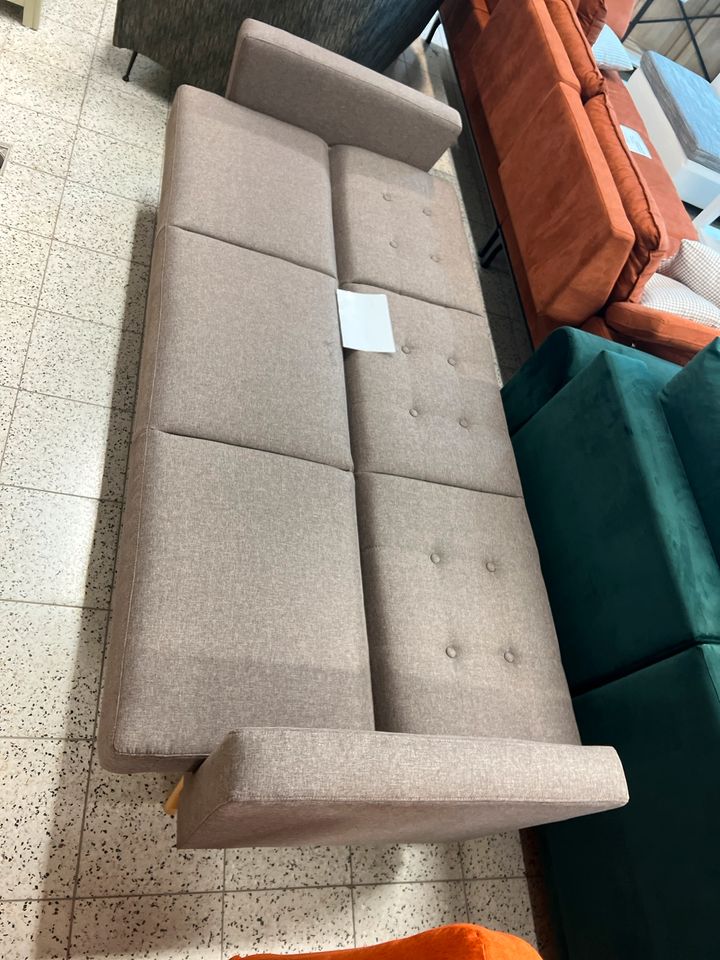 Sofa Couch Schlafsofa 3 Sitzer Möbel UVP 1629€ in Herbstein