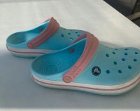 Crocs Größe 34/35 -wie neu- Farbe Ice Blue/White Bayern - Schwenningen Vorschau