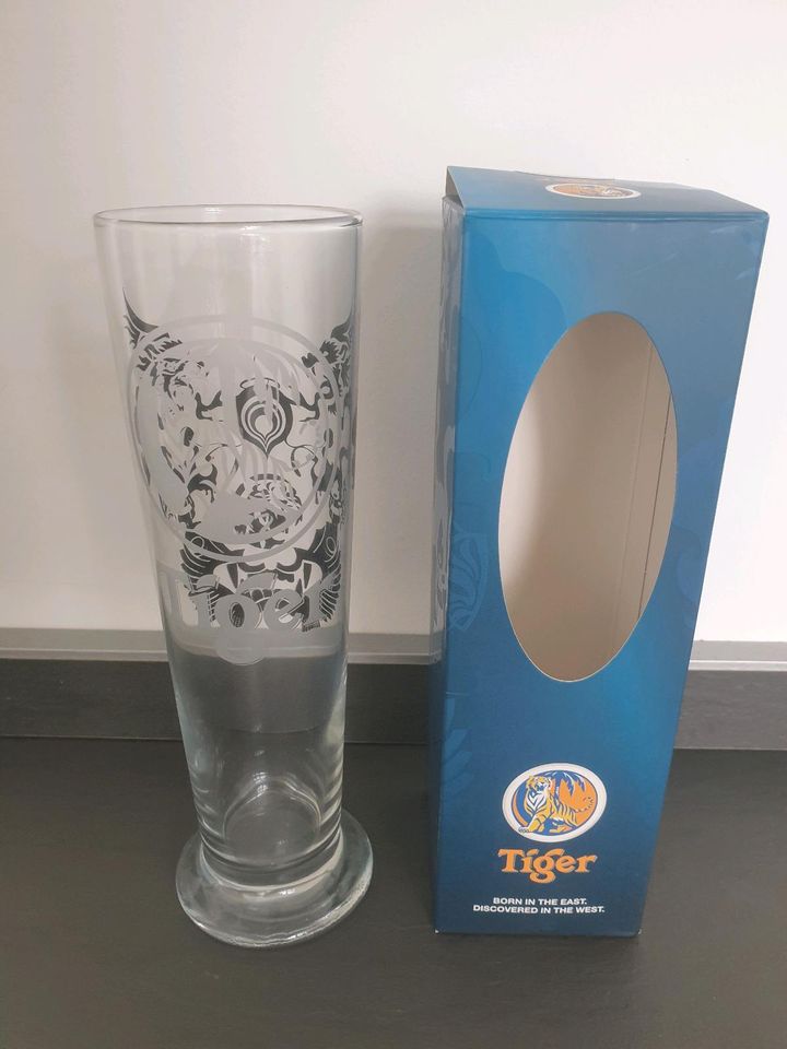 Tiger Bier Glas 568 ml UNBENUTZT in Ober-Ramstadt