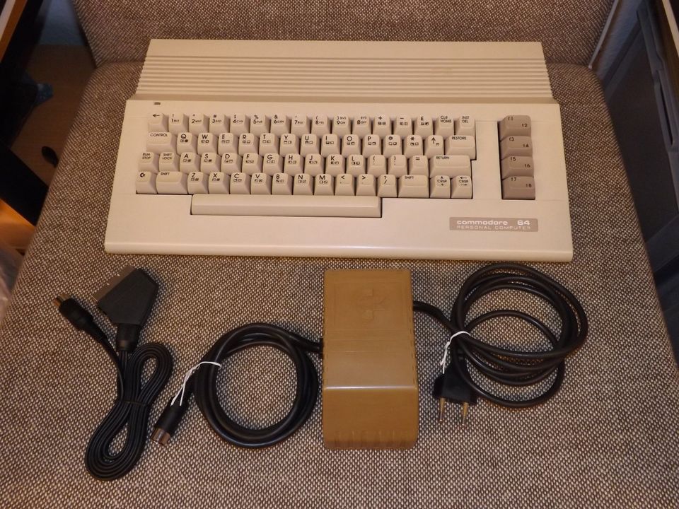 C64C mit Floppy, gereinigt, überholt, mit Neuteilen in Eckernförde