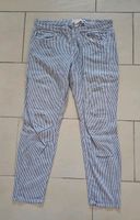 Stoffhose Gr.38 gestreift weiß/blau H&M Brandenburg - Neuenhagen Vorschau