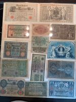 Alte Geldscheine von 1908 bis 1923 . Nordrhein-Westfalen - Erftstadt Vorschau