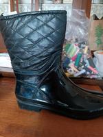 Gummistiefel 42 schwarz gefüttert mit Reißverschluss Brandenburg - Potsdam Vorschau