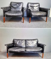 Sessel und Sofa 50er 60er Leder Danish Design Palisander Häfen - Bremerhaven Vorschau