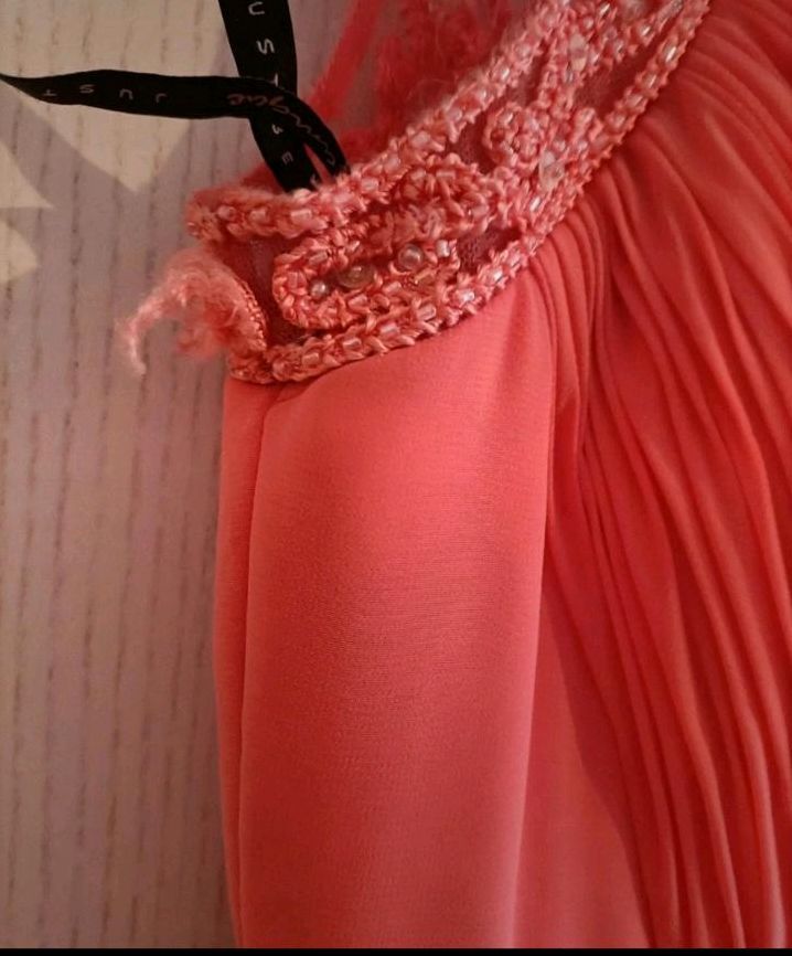 Pinkes rosa langes Kleid Abendkleid Ballkleid Unique in Vechta