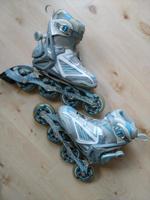Rollerblade 90 Gr 36,5 mit Schützen-Set Hamburg-Mitte - Hamburg St. Georg Vorschau