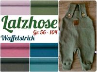 Latzhose Waffelstrick Handmade Strampler 56 68 74 80 86 92 98 104 Nordrhein-Westfalen - Wetter (Ruhr) Vorschau