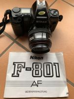Nikon F801 AF Spiegelreflex mit Zubehör Nordrhein-Westfalen - Windeck Vorschau