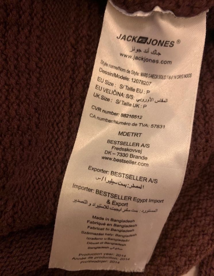 Jack & Jones Herren Pulli in Größe S in Bergisch Gladbach