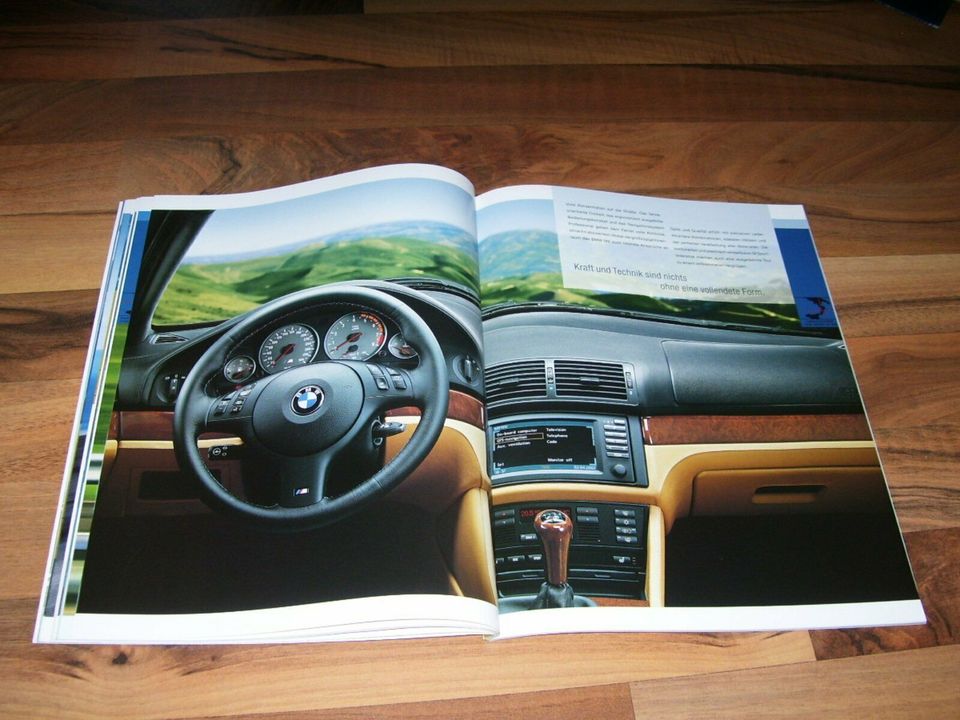 BMW M3 M3 Cabrio M5 Prospekt von 2/2002 mit 80 Seiten nur 28,-!! in Göttingen