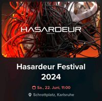 Hasardeur Festival Ticket, Aftershow GOTEC, A.S. Secret Location Baden-Württemberg - Aichtal Vorschau