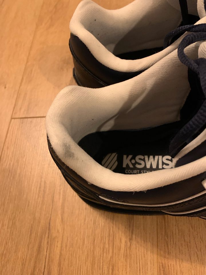 K-Swiss Sneaker Leder Blau 42,5 in Hessisch Oldendorf