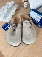 BIRKENSTOCK Boston Taupe Gr.39 Nagelneu mit OVP Np.150€ Schleswig-Holstein - Norderstedt Vorschau