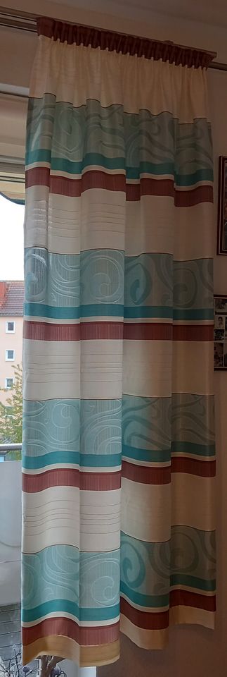 2x  Gardinen  Fenster-Seitenschal in Greifswald