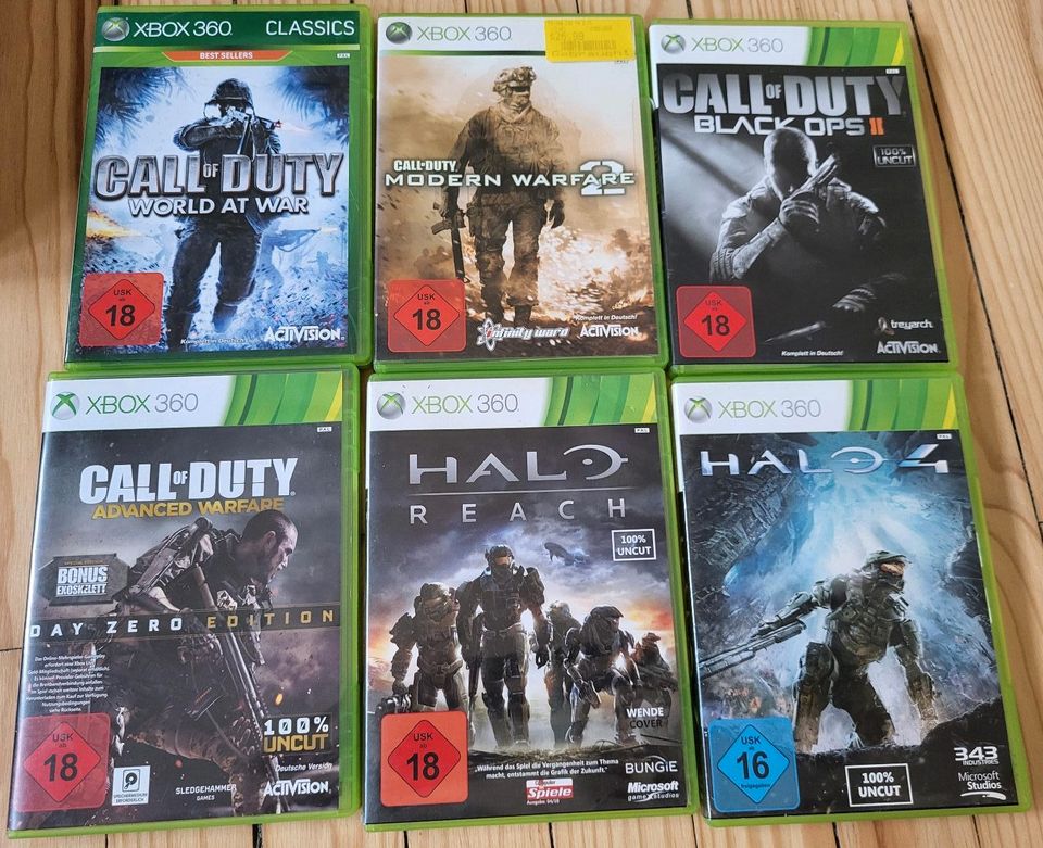 Xbox 360 Paket, 17 Spiele in Saarbrücken