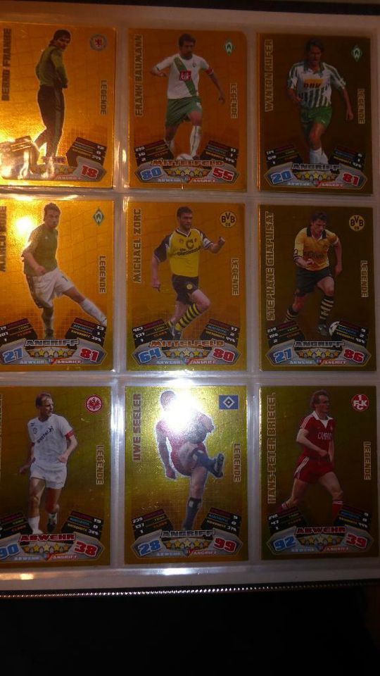 Match Attax Trading Card Game Saison 2012 2013 - Extraheftkarten in Bremen