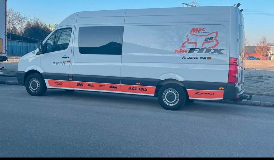 Renntransporter Beschriftung Motocross Rennkart Motorsport in Inzigkofen