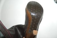 Lackstiefeletten schw. Gr.37, Lederstiefel braun Gr.37 Hessen - Gründau Vorschau