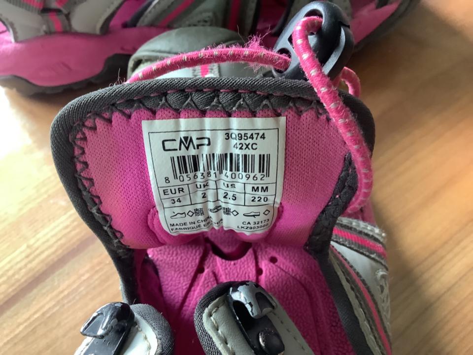 CMP Trekking Sandalen Mädchen Größe 34 guter Zustand in Wutöschingen