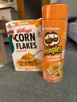 Puzzle Pringles und Corn Flakes 50 Teile Niedersachsen - Leer (Ostfriesland) Vorschau