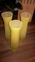 3 gelbe kleine Vasen aus Glas / Glasvasen Rheinland-Pfalz - Anhausen Vorschau