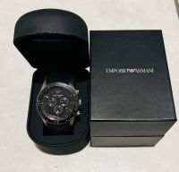 Emporio Armani Titanium XL Armbanduhr schwarz Hessen - Gladenbach Vorschau