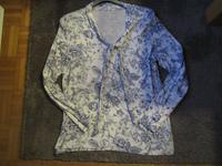 Langarmshirt - Bluse - blau/weiß - Damen - Esmara - Gr. L (44/46) Münster (Westfalen) - Wolbeck Vorschau