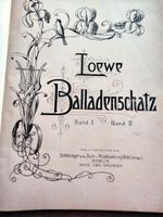 Loewe, Balladenschatz, schöner schlichter Lederimitateinband Baden-Württemberg - Kornwestheim Vorschau