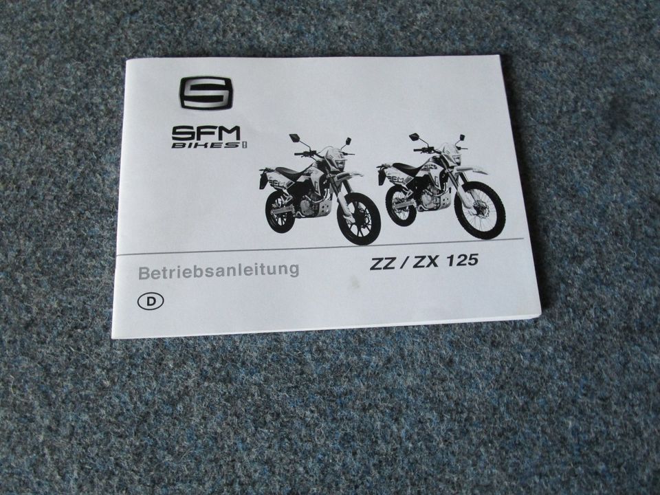Sachs SFM Bike 125, Bedienungsanleitung in Dierdorf