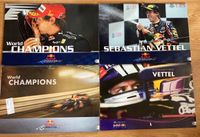 4 Posterkalender red bull racing Sebastian vettel 2011 - 2014 Sachsen - Frohburg Vorschau