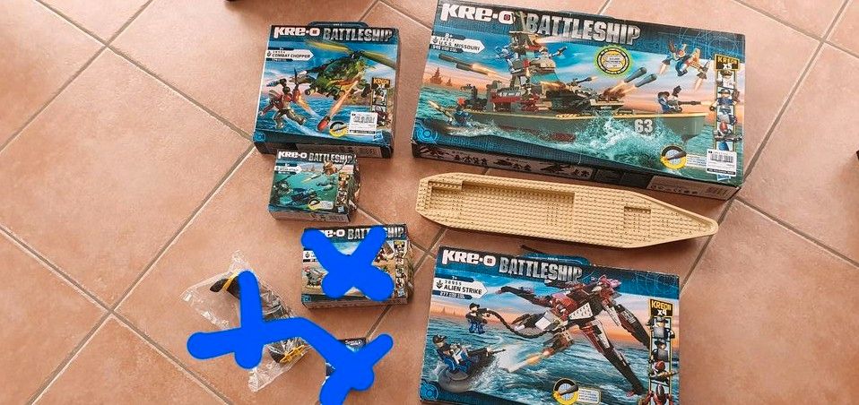 Kre-O Kreo Lego kompatibel Alien Battleship Hasbro Star Schiff in Güntersleben