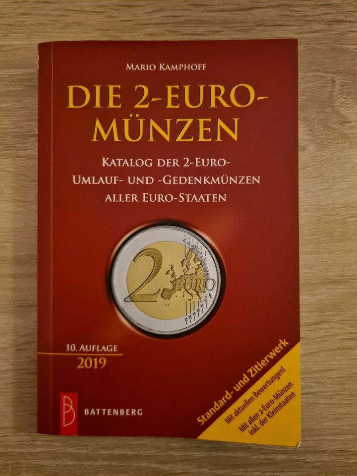 Die 2-Euro-Münzen Katalog Mario Kamphoff in Selters