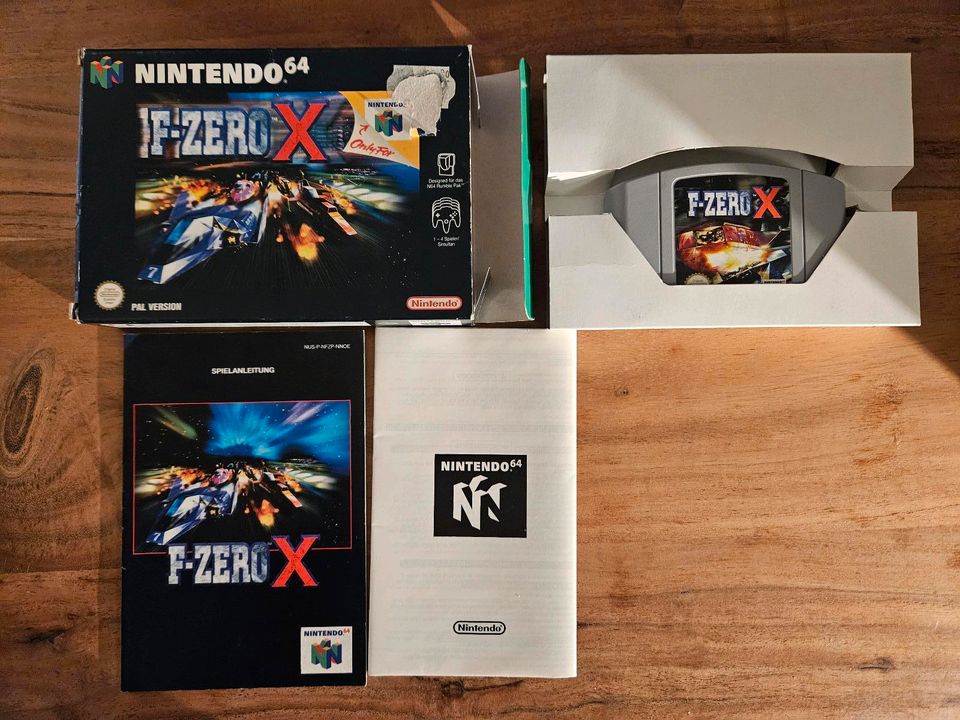 N64 F-Zero X inkl. OVP & Anleitung in Hamburg