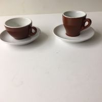 1 +1  braune Kaffeetassen, 6 + 7cm, Gesamtpreis       (07) Berlin - Zehlendorf Vorschau
