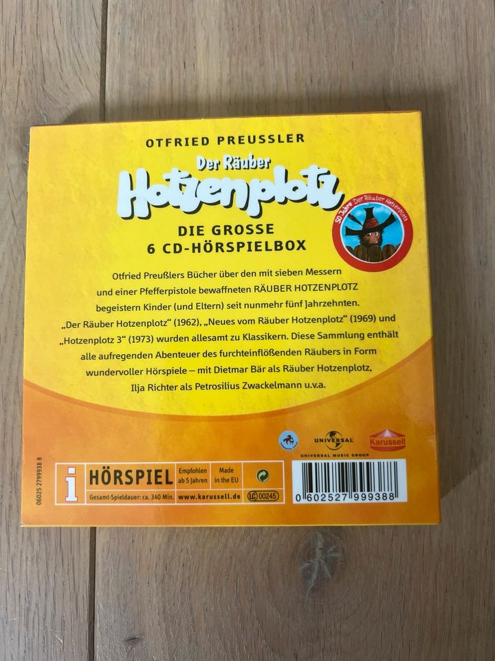 6 CDs - Räuber Hotzenplotz - Hörspiel in Plankstadt