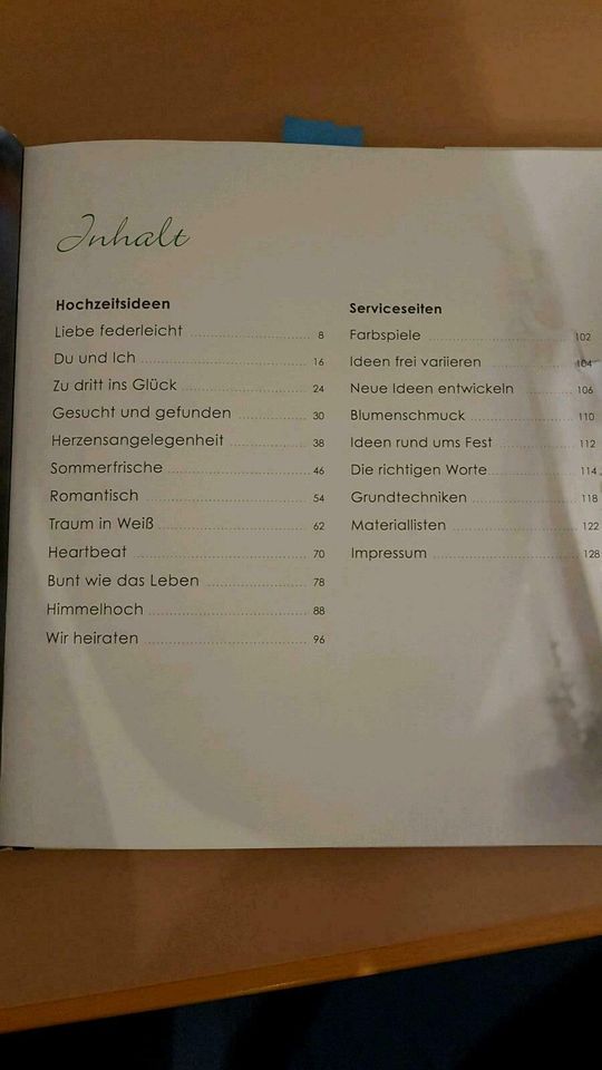 Neuwertiges Bastelbuch "Unsere Hochzeit" in Hamburg