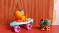 Littlest Petshop Lps Frosch mit Skateboard Friedrichshain-Kreuzberg - Friedrichshain Vorschau