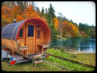 Fasssauna mieten, mobile Sauna, 8 Pers. Wellness SPA-ß-Fass Bayern - Großwallstadt Vorschau