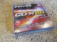 10 Disc Philips CD-R80 16x Compact Disc Recordable Neu in Box Bayern - Gunzenhausen Vorschau