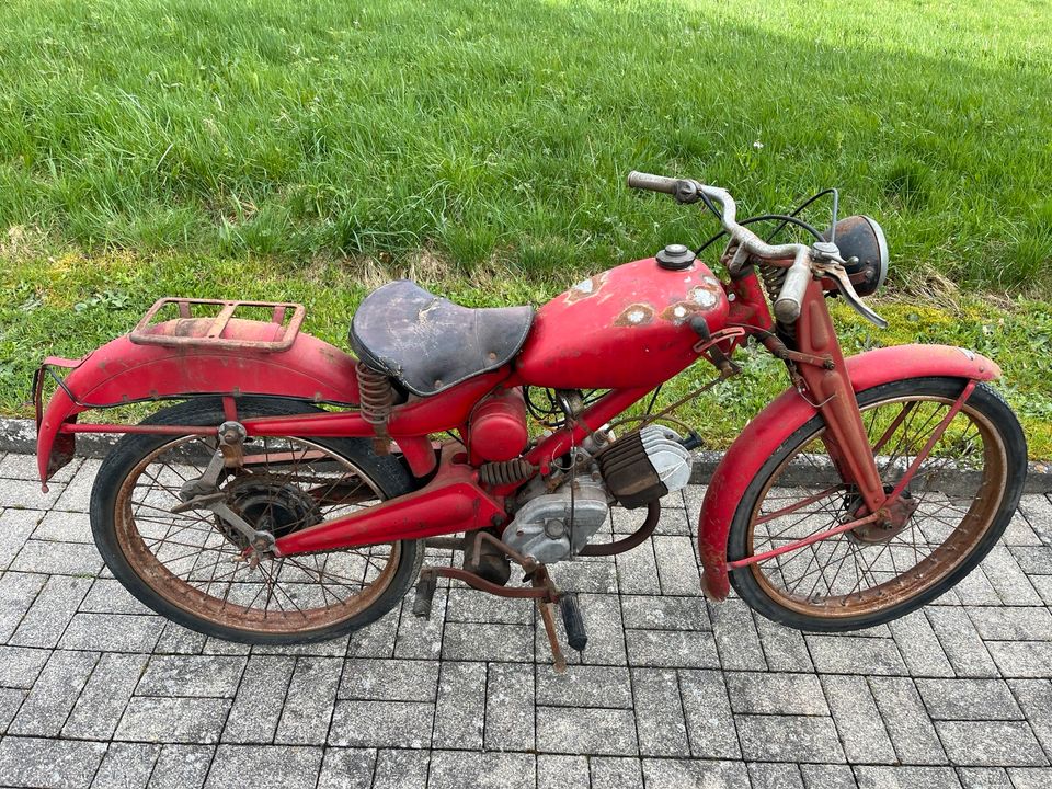 Moto Guzzi Cardellino Moped Oldtimer in Kastellaun