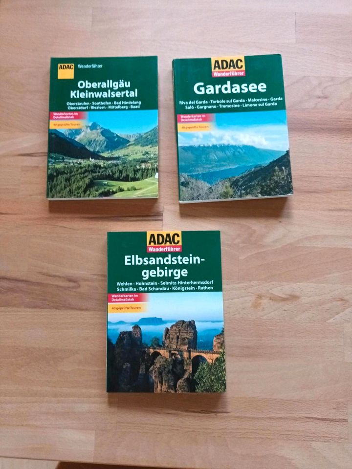 ADAC Wanderführer Gardasee, Elbsandsteingebirge,  Oberallgäu in Heroldsbach