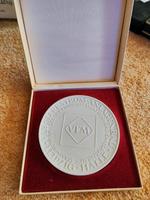 DDR Porzellan-Medaille mit Etui VEM Leipzig-Halle 1981 Sachsen - Dürrröhrsdorf-Dittersbach Vorschau
