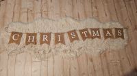 CHRISTMAS LED Girlande Jutestoff weiss NEU 2m+Gratisdeko Nordrhein-Westfalen - Langenfeld Vorschau