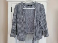 Jacke Cardigan  Opus Gr. 40  blau weiß Hessen - Eschenburg Vorschau