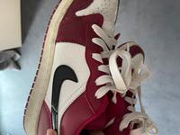 Air Jordan 1 Low Women's Shoes (White/Sail/Bordeaux) Bayern - Friedberg Vorschau