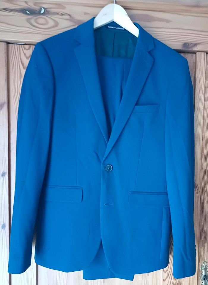 Anzug royal blau Größe 44 slim fit Finshley & Harding in Halstenbek