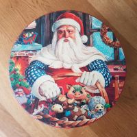 Vintage Blechdose 70er Jahre, Weihnachten, Nikolaus, Deko Düsseldorf - Pempelfort Vorschau